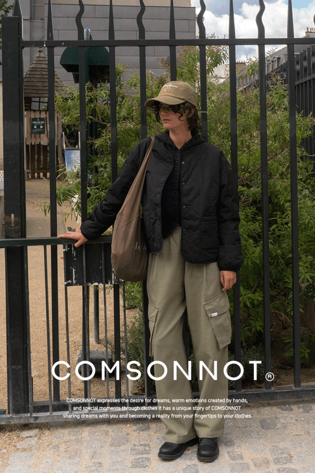 Cargo Patch Banding Pants CSOp-217 (khaki)  [Unisex] 